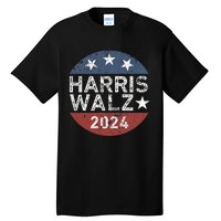 Harris Walz Waltz 2024 Retro Vintage Tall T-Shirt