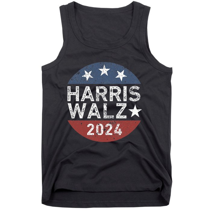 Harris Walz Waltz 2024 Retro Vintage Tank Top