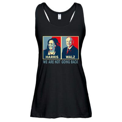 Harris Waltz We Are Not Going Back Kamala Harris 2024 Ladies Essential Flowy Tank