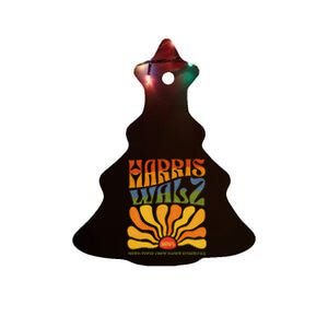 Harris Walz Waltz 2024 Mind Your Own Damn Business Ceramic Tree Ornament