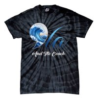 Harris Walz Waltz 2024 Blue Wave Comma La And The Coach Tie-Dye T-Shirt