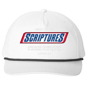 Hungry Why Wait Scriptures Blessed Are Those Who Hunger Snapback Five-Panel Rope Hat