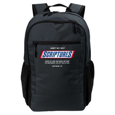 Hungry Why Wait Scriptures Blessed Are Those Who Hunger Daily Commute Backpack