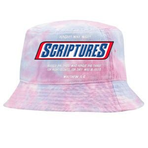 Hungry Why Wait Scriptures Blessed Are Those Who Hunger Tie-Dyed Bucket Hat