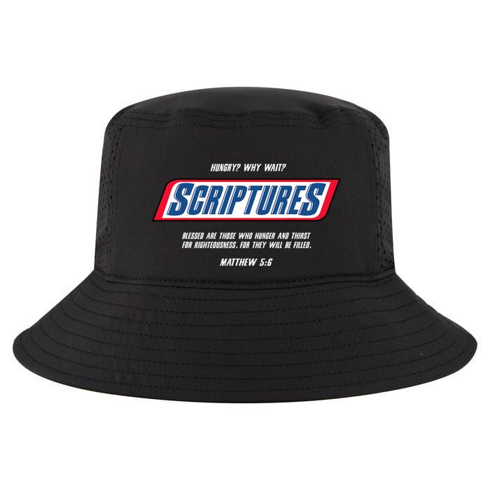 Hungry Why Wait Scriptures Blessed Are Those Who Hunger Cool Comfort Performance Bucket Hat