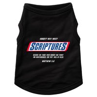Hungry Why Wait Scriptures Blessed Are Those Who Hunger Doggie Tank