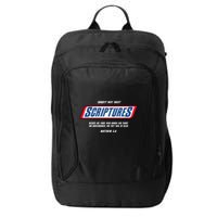 Hungry Why Wait Scriptures Blessed Are Those Who Hunger City Backpack
