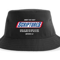 Hungry Why Wait Scriptures Blessed Are Those Who Hunger Sustainable Bucket Hat
