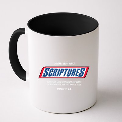 Hungry Why Wait Scriptures Blessed Are Those Who Hunger Mug