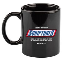 Hungry Why Wait Scriptures Blessed Are Those Who Hunger 11oz C Handle Ceramic Mug