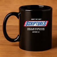 Hungry Why Wait Scriptures Blessed Are Those Who Hunger 11oz C Handle Ceramic Mug