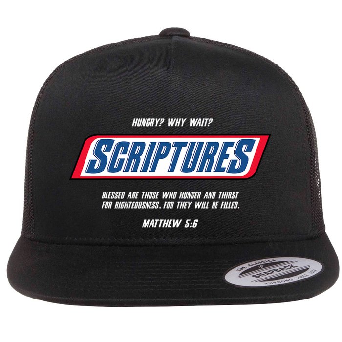 Hungry Why Wait Scriptures Blessed Are Those Who Hunger Flatbill Hat
