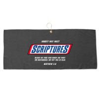Hungry Why Wait Scriptures Blessed Are Those Who Hunger Large Microfiber Waffle Golf Towel