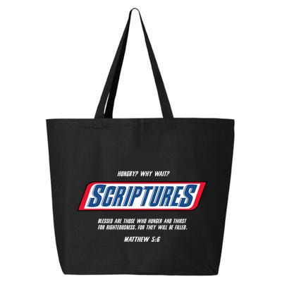 Hungry Why Wait Scriptures Blessed Are Those Who Hunger 25L Jumbo Tote