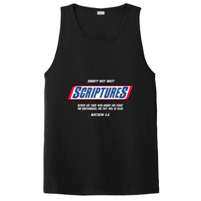 Hungry Why Wait Scriptures Blessed Are Those Who Hunger PosiCharge Competitor Tank