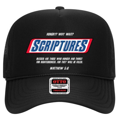 Hungry Why Wait Scriptures Blessed Are Those Who Hunger Trucker Hat