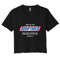 Hungry Why Wait Scriptures Blessed Are Those Who Hunger Crop Top