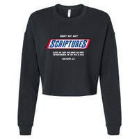 Hungry Why Wait Scriptures Blessed Are Those Who Hunger Cropped Pullover Crew