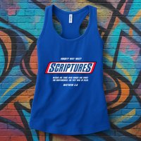 Hungry Why Wait Scriptures Blessed Are Those Who Hunger Womens Tank Top