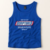 Hungry Why Wait Scriptures Blessed Are Those Who Hunger Tank Top