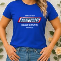 Hungry Why Wait Scriptures Blessed Are Those Who Hunger Womens T-Shirt
