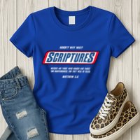 Hungry Why Wait Scriptures Blessed Are Those Who Hunger Womens T-Shirt