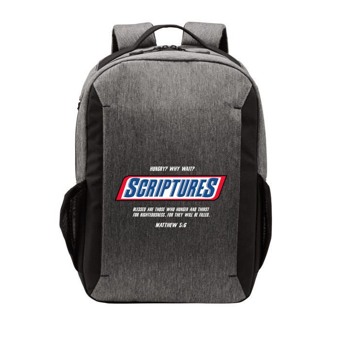 Hungry Why Wait Scriptures Blessed Are Those Who Hunger Vector Backpack