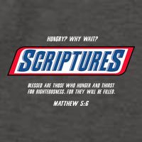 Hungry Why Wait Scriptures Blessed Are Those Who Hunger Vector Backpack