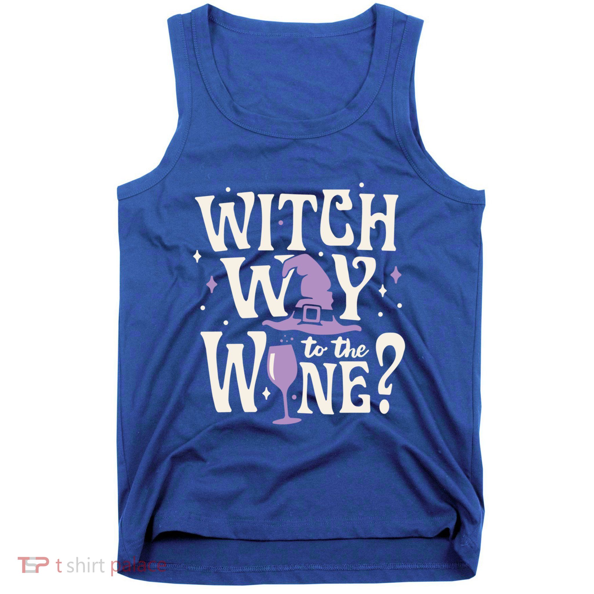 Halloween Witch Way To The Wine? Gift Tank Top