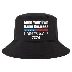 Harris Walz Waltz 2024 Mind Your Own Damn Business Cool Comfort Performance Bucket Hat