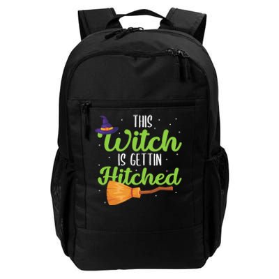 Hitched Witch Wedding Celebration Daily Commute Backpack