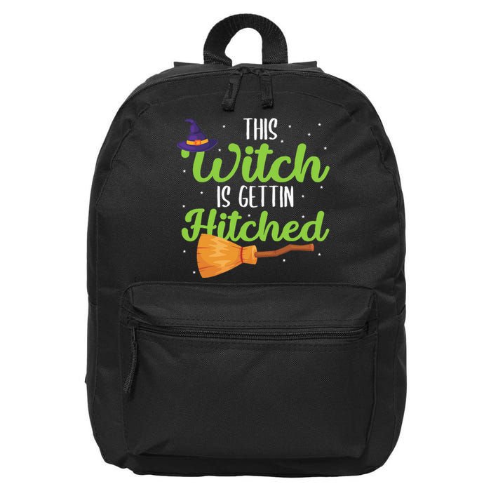 Hitched Witch Wedding Celebration 16 in Basic Backpack