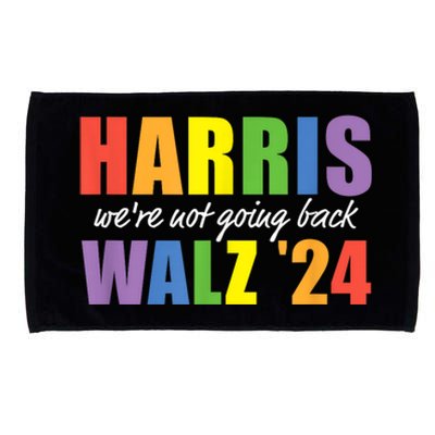 Harris Waltz Were Not Going Back Rainbow 2024 Presidential Microfiber Hand Towel