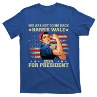 Harris Walz Waltz 2024 We Are Not Going Back T-Shirt