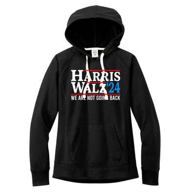 Harris Walz Waltz 2024 Election Kamala Harris Tim Waltz 2024 Women's Fleece Hoodie