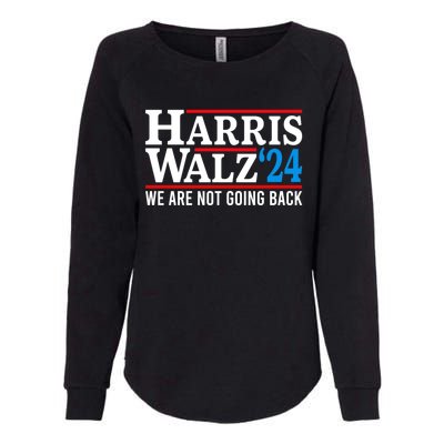 Harris Walz Waltz 2024 Election Kamala Harris Tim Waltz 2024 Womens California Wash Sweatshirt