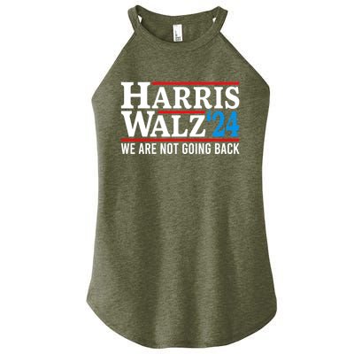 Harris Walz Waltz 2024 Election Kamala Harris Tim Waltz 2024 Women's Perfect Tri Rocker Tank