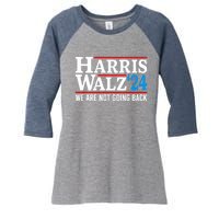 Harris Walz Waltz 2024 Election Kamala Harris Tim Waltz 2024 Women's Tri-Blend 3/4-Sleeve Raglan Shirt