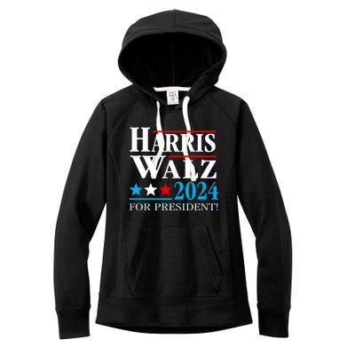 Harris Walz Waltz 2024 Vice President Vp Harris Tim Waltz Gift Women's Fleece Hoodie