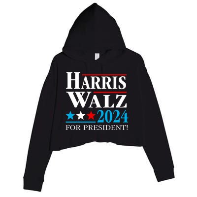 Harris Walz Waltz 2024 Vice President Vp Harris Tim Waltz Gift Crop Fleece Hoodie