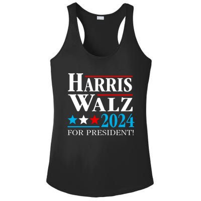 Harris Walz Waltz 2024 Vice President Vp Harris Tim Waltz Gift Ladies PosiCharge Competitor Racerback Tank