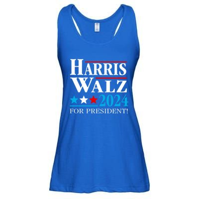 Harris Walz Waltz 2024 Vice President Vp Harris Tim Waltz Gift Ladies Essential Flowy Tank