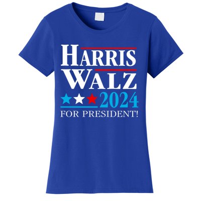 Harris Walz Waltz 2024 Vice President Vp Harris Tim Waltz Gift Women's T-Shirt