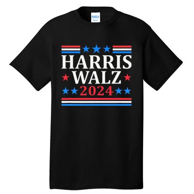 Harris Walz Waltz 2024 Tall T-Shirt