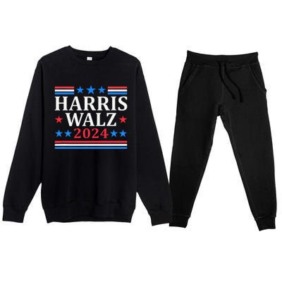 Harris Walz Waltz 2024 Premium Crewneck Sweatsuit Set