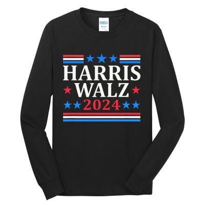 Harris Walz Waltz 2024 Tall Long Sleeve T-Shirt