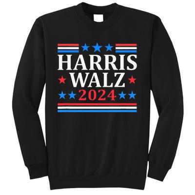 Harris Walz Waltz 2024 Tall Sweatshirt