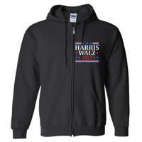 Harris Walz Waltz 2024 Full Zip Hoodie