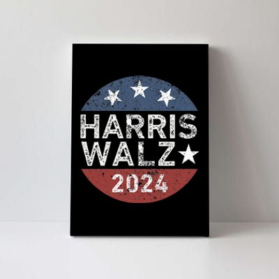 Harris Walz Waltz 2024 Canvas