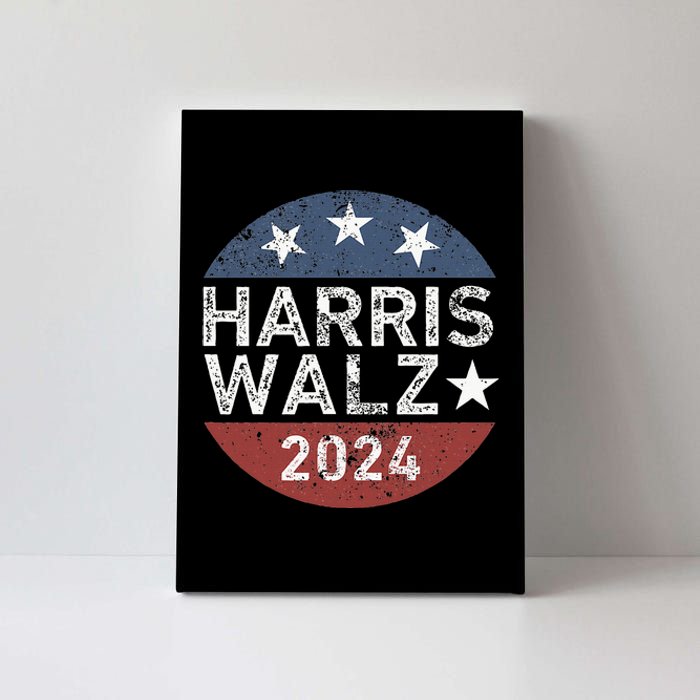 Harris Walz Waltz 2024 Canvas